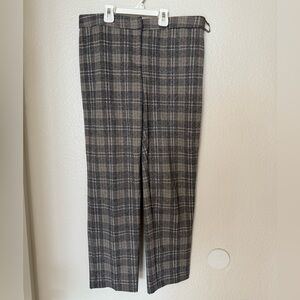 Amanda + Chelsea Classic Plaid Pants